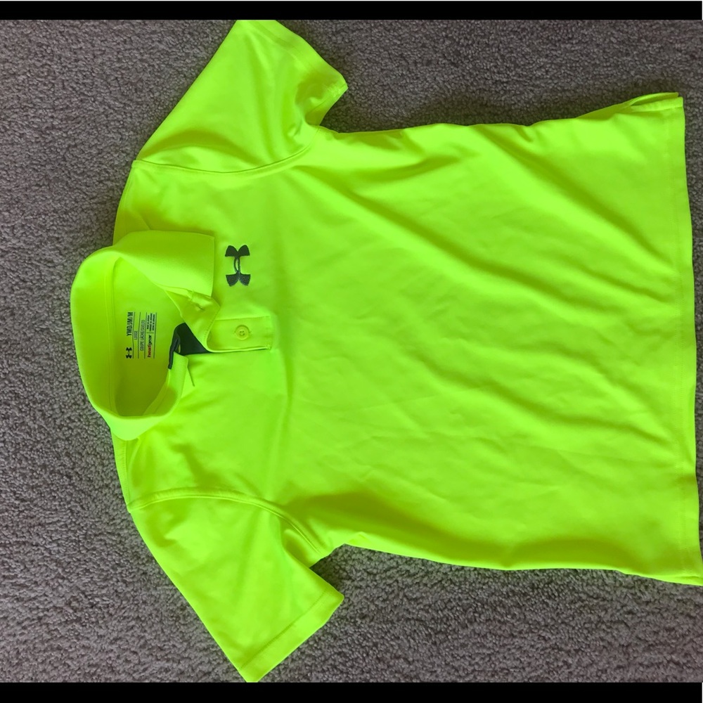 Under Armour Youth Medium Boys golf polo shirt